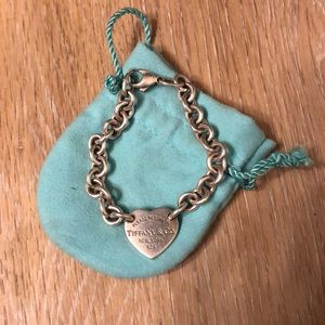 Tiffany heart tag bracelet